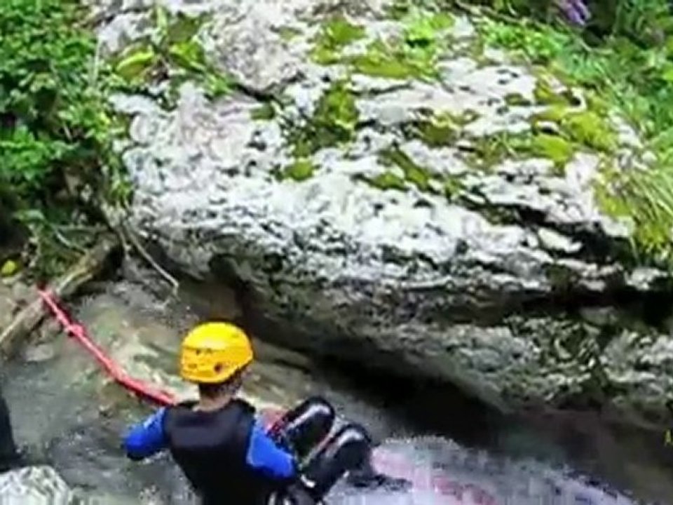 Canyoning Isère : canyon du Versoud - Altiplanet
