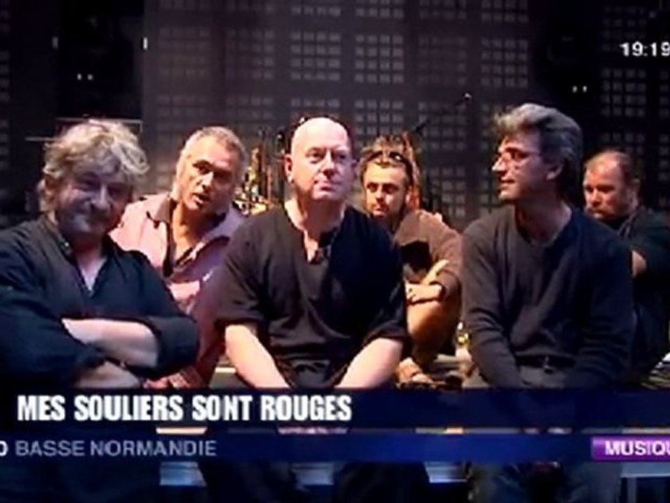 Mes Souliers sont Rouges en concert à la Bazoge (50)