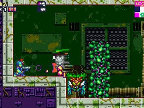 Metroid Fusion [04] Le méga-saut et le saut boule morphing