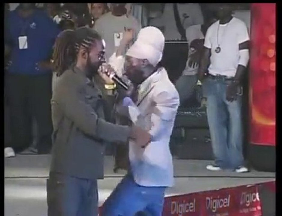 Buggy Nhakente and Sizzla Kalonji
