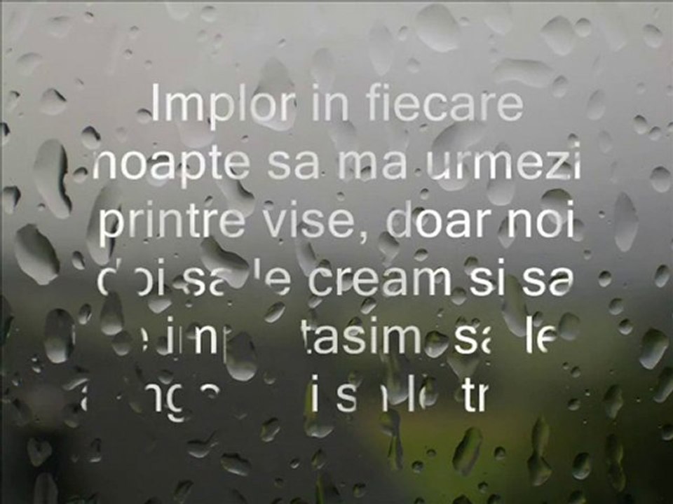 Dor de tine, dor de noi