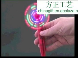 LED Flashing fan pen