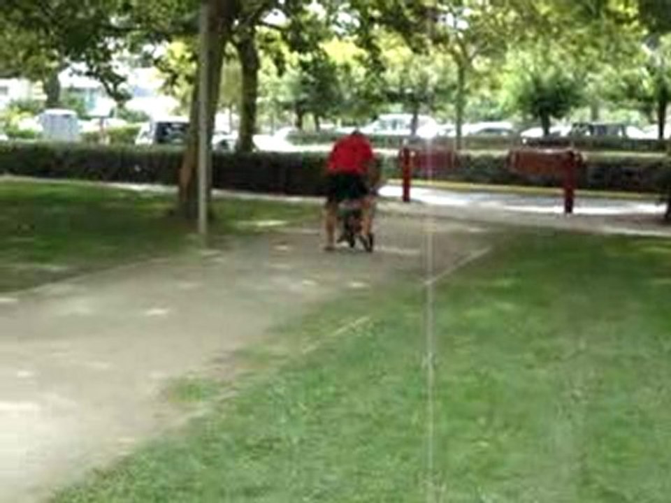 Vélo sur le chemin