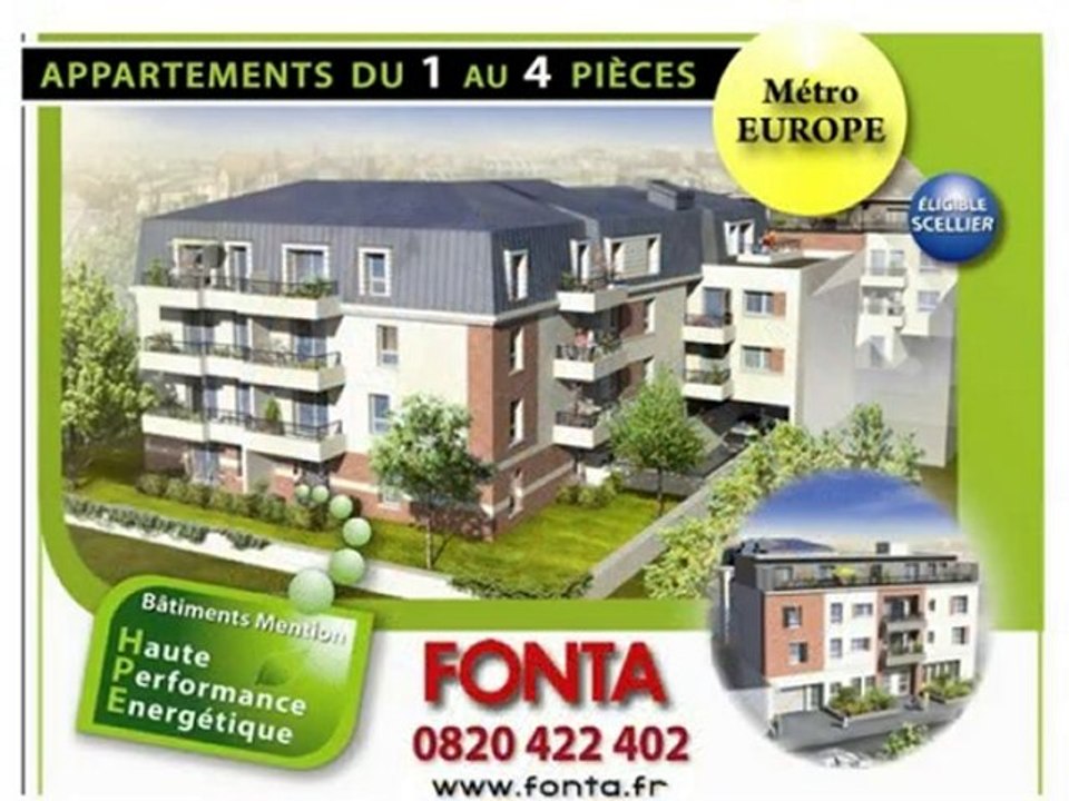 Rouen centre: résidence neuve FONTA