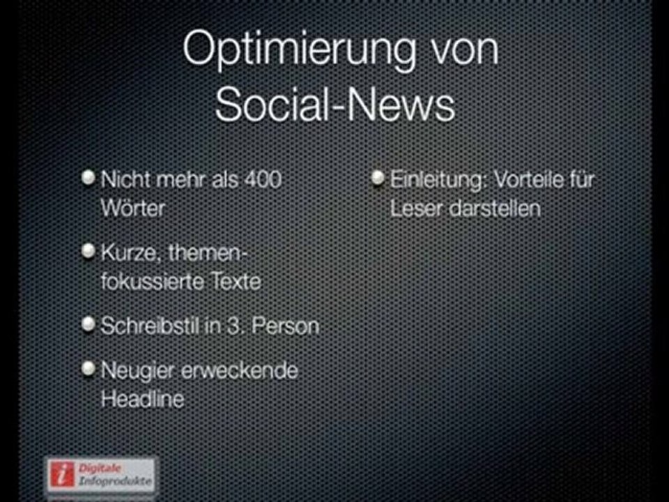 Gratis Traffic & Backlinks durch Social-News Portale