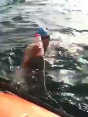 Le premier ravitaillement