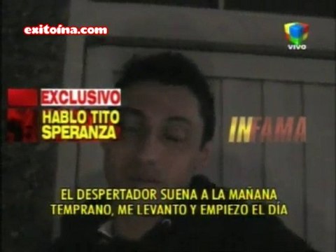 Exitoina.com - Habló Tito Speranza