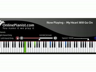 How to play My Heart Will Go On by Celine Dion on the piano