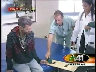 Ariel Sigler inicia su largo proceso de rehabilitación