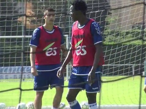 Racing Strasbourg Cannes interviews d'avant match