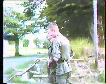 marche commando à BOURG LASTIC en 1982