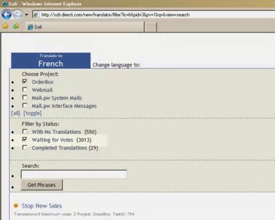 ResellerClub Sofi Translation Tutorial