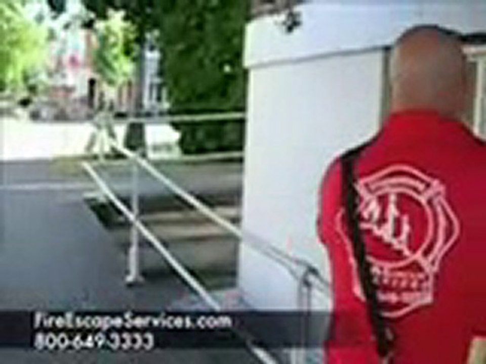 Fire Escape Painting Vancouver 800-649-3333 www.Fireescapep