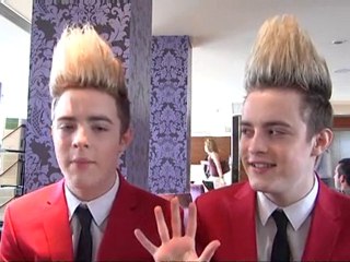 Jedward go topless