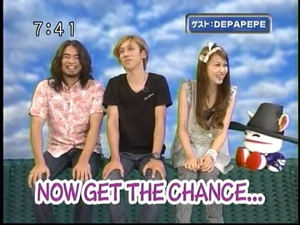 sakusaku 2010.08.13 DEPAPEPE｢星の数だけ願いが届く」昆布がギターを弾いてるみたい...2/4