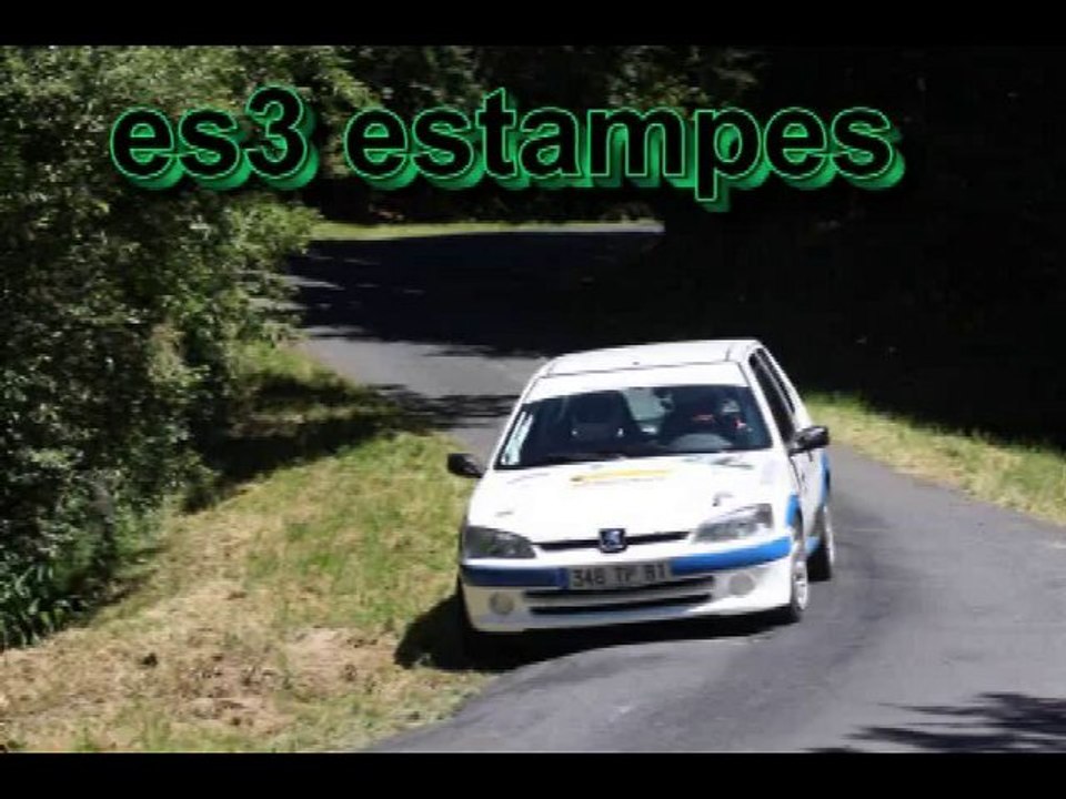 rallye de bagnols les bains 2010 camera embarque