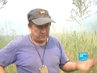 Russia: Firefighters battle blaze close to main nuclear site