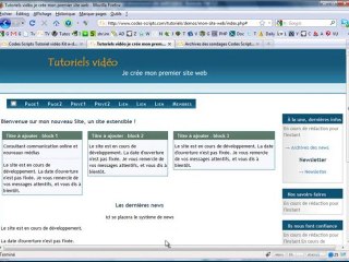 Créer un site web au design extensible
