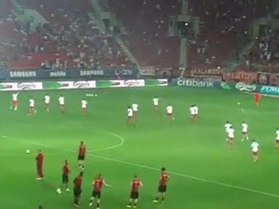 Η προθέρμανση του Ολυμπιακού - RedPlanet.gr