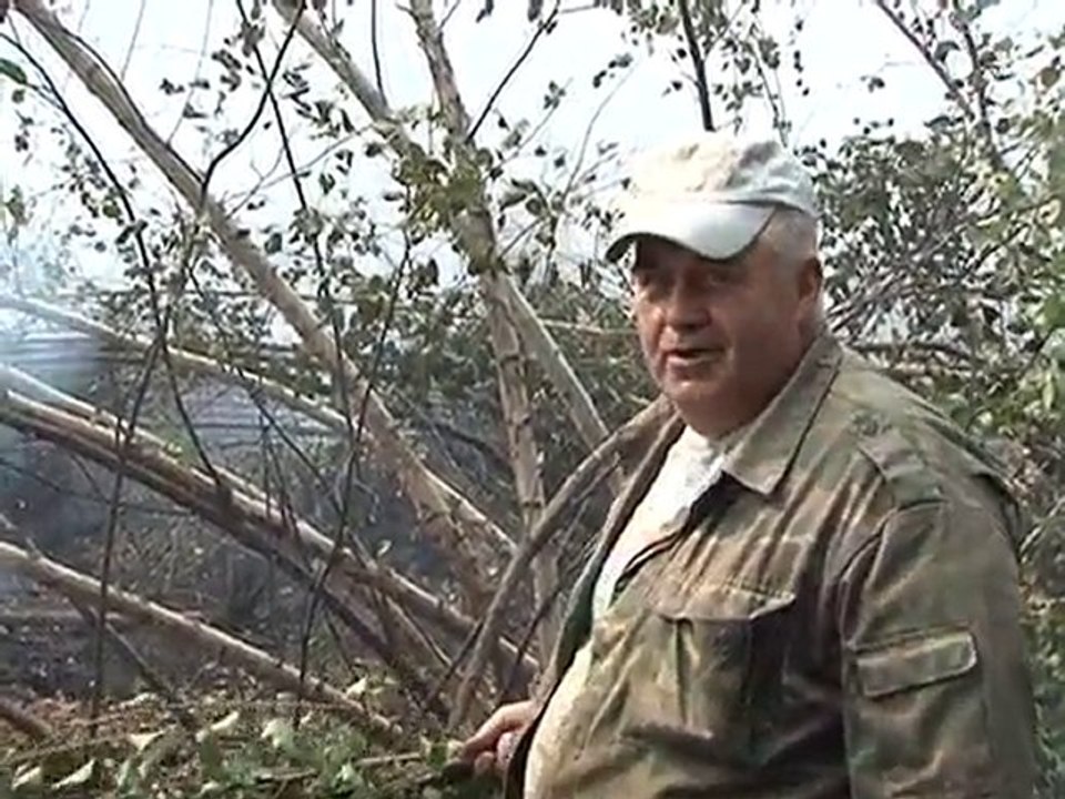 Peat bogs still smouldering around Moscow