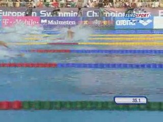 Final Homme 100m libre, Budapest 2010 Alain Bernard