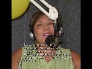 Entrevista Adelita Sánchez a Roberto Alejandro
