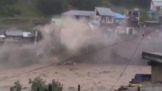 Flood in kpk Kalam pakistan