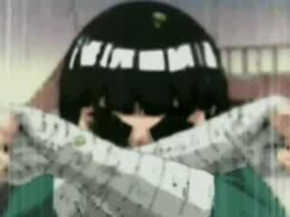 rock lee vs gaara