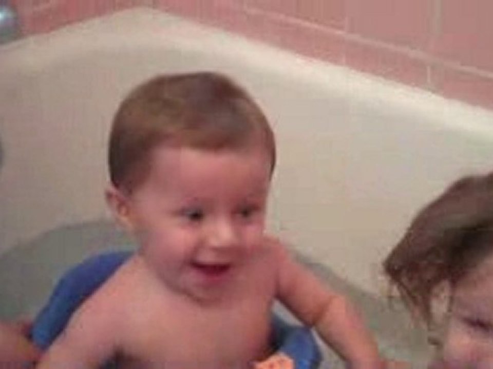Nate & Sadie & Mae Bath
