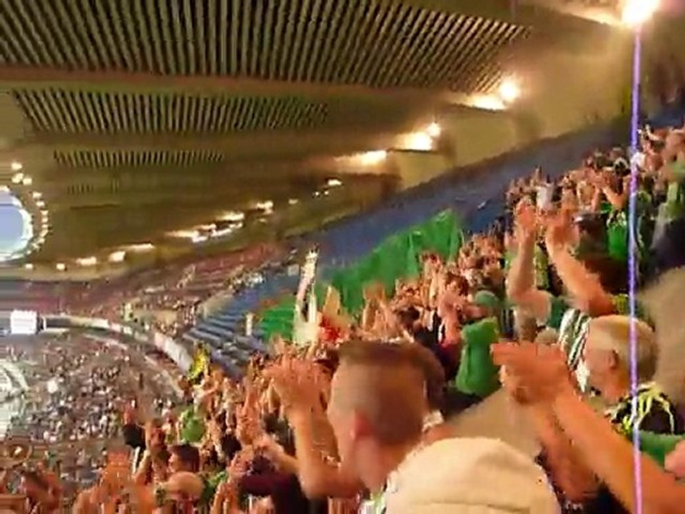 Déplacement des supporters stéphanois ASSE PSG