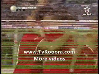 2 Buts de Hadji Youssef  avec l'équipe nationale Marocaine