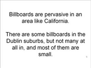 Benefits of Marketing Contrasts California/Dublin