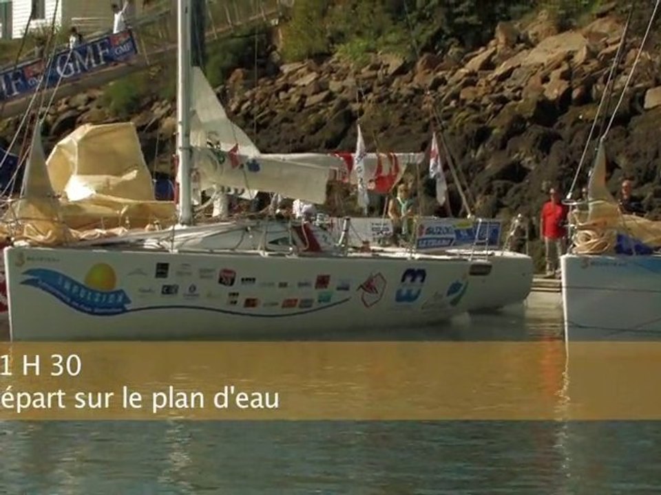 Figaro 2010 - Ambiance avant le départ à Brest