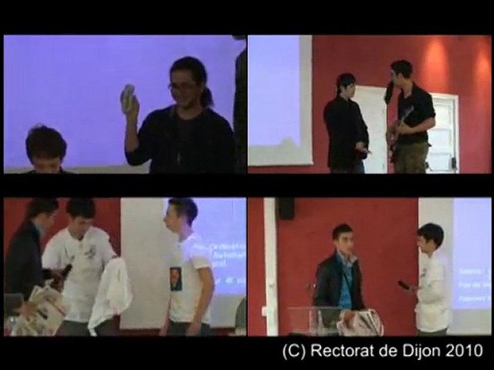 Concours régional Mini Entreprises 2010 - Dijon