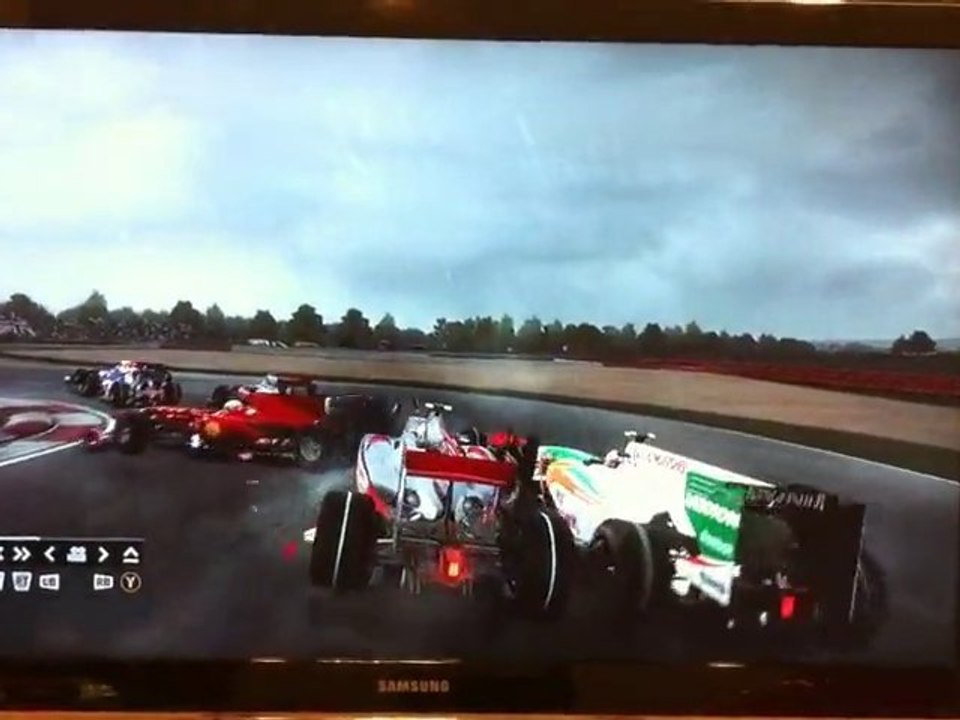 F1 2010 - Gameplay Damage - Gamescom
