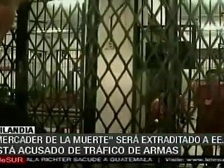 Mercader de la muerte, extraditado a EE.UU. por tráfico de