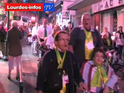 Procession Mariale du 14 Août 2010 à Lourdes