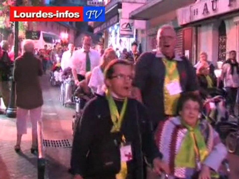 Procession Mariale du 14 Août 2010 à Lourdes