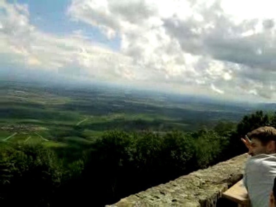 Vue du haut du Haut-Koenigsbourg