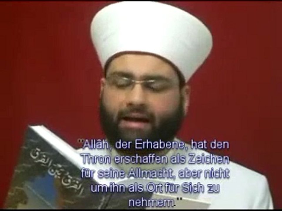 4- Allah existiert ohne Richtung ohne Ort!