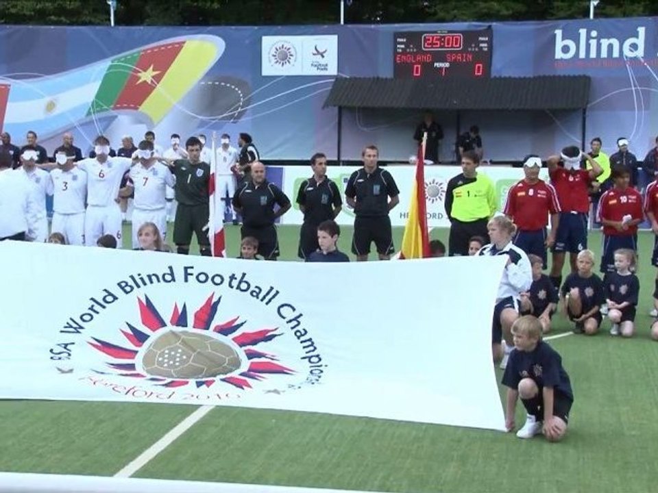 Ouverture du Blind 2010 (coupe du monde cecifoot)