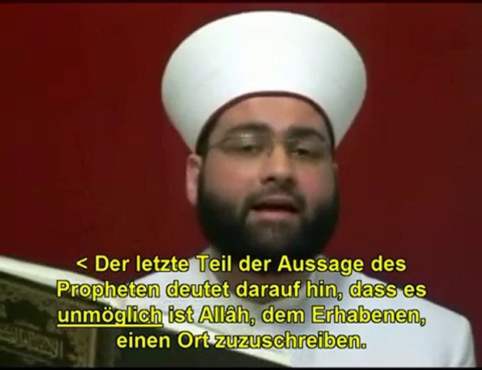 19- Allah existiert ohne Richtung ohne Ort!