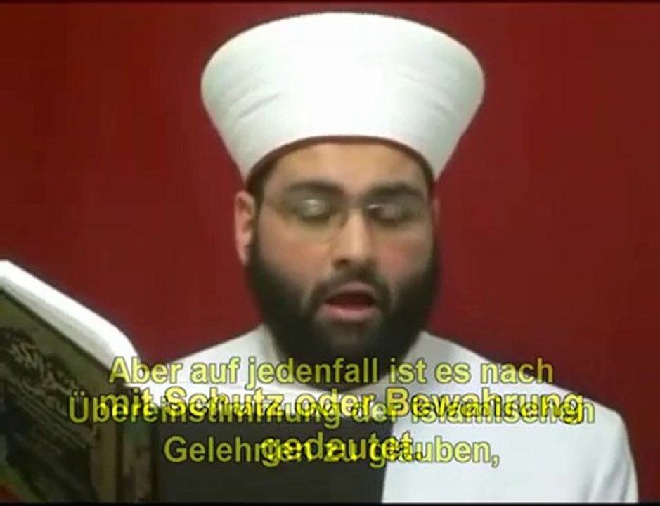 14- allah existiert ohne richtung ohne ort!