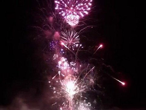 feu d'artifice pyromusical de yport.