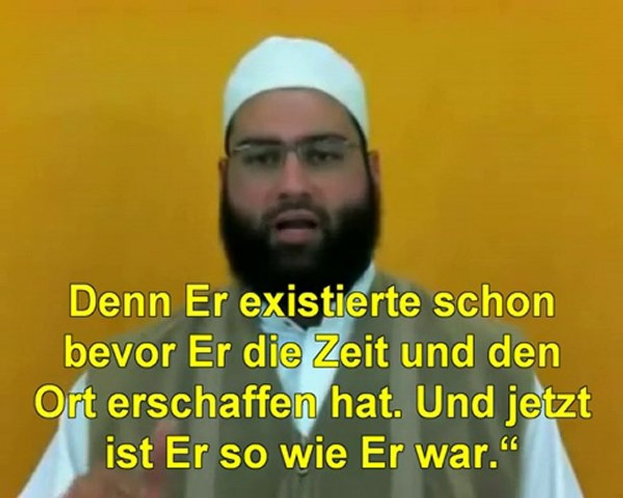 5- Allâh existiert! Jedoch ohne Ort!