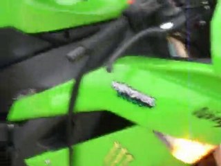 zx6r  2009 avec pot akra