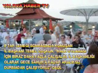 AK PARTİ DEN 9.YILA ÖZEL İFTAR