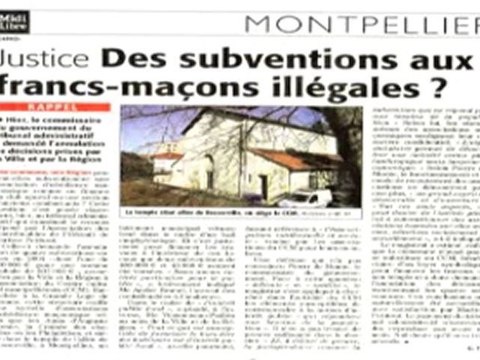 Les Francs maçons détournent l'argent Publique !!!!!!!!!