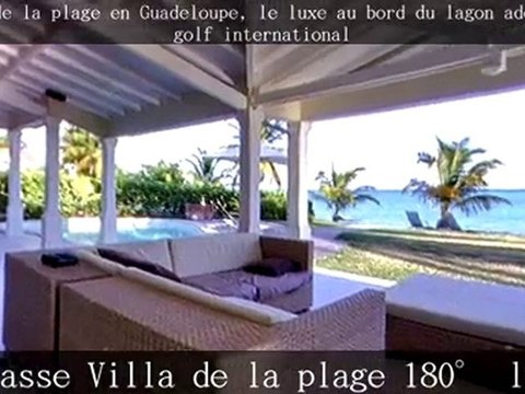Villa de la Plage, le luxe au bord du lagon de Guadeloupe