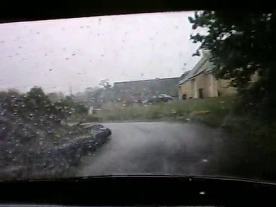 Camera embarquée Course de cote Quettreville 2010 chrono